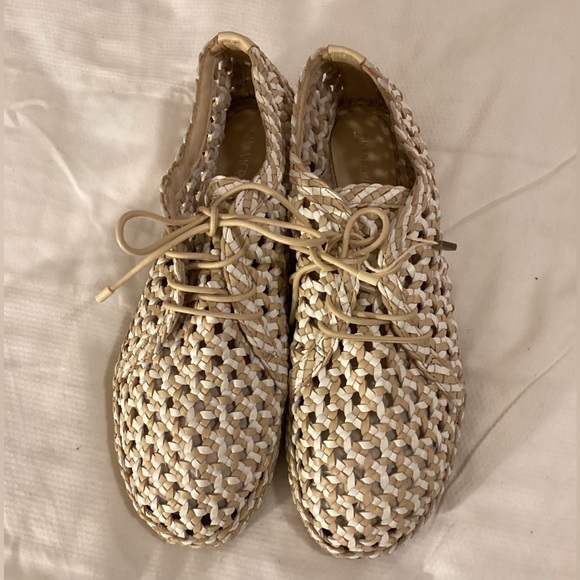 ZIMMERMANN
Bi Colour Flat Espadrille In Beige - Picture 2 of 13